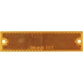 thumbnail image 1 of Optronics RE15ABP Amber Rectangular Reflector, 1 of 2