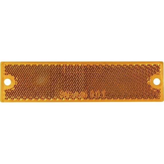 Optronics RE15ABP Amber Rectangular Reflector