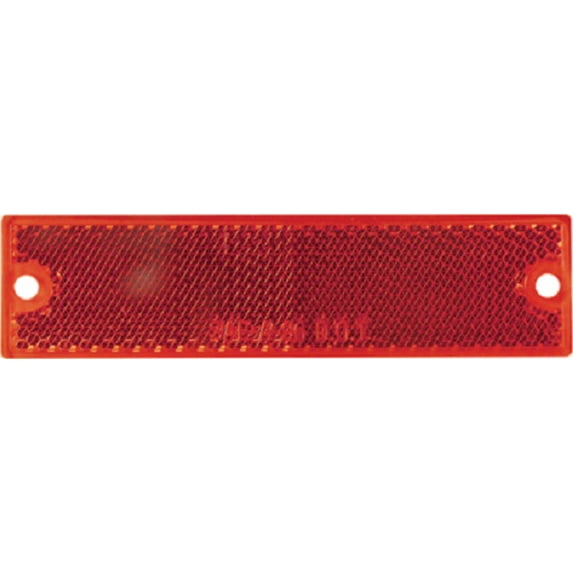 Optronics RE15RBP Red Rectangular Reflector