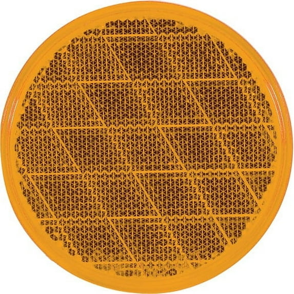 Optronics RE21AB - 3" Self Adhesive Round Reflector