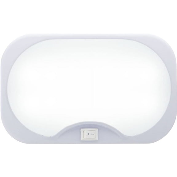 Optronics RVILL40P Rectangle LED Interior Light With Switch - 290 Lumens - Clear Lens
