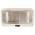 thumbnail image 1 of Optronics RVPL3CFS Rectangular Porchlight - Clear, White Housing, 1 of 3