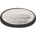 thumbnail image 1 of Optronics RVPL7CBP - RVPL7 Series Oval Clear Lens Black Case Incandescent Porch/Utility Light With Switch, 1 of 2