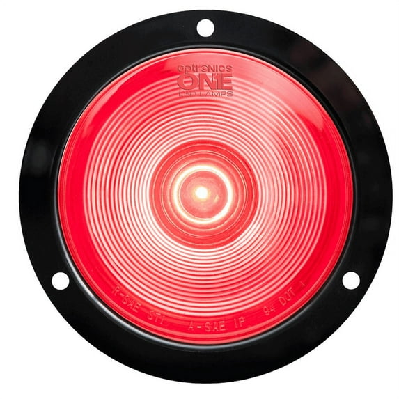 Optronics STL003RFLBP ONE Series 4" Round Flange Mount LED Stop/Turn/Turn Signal