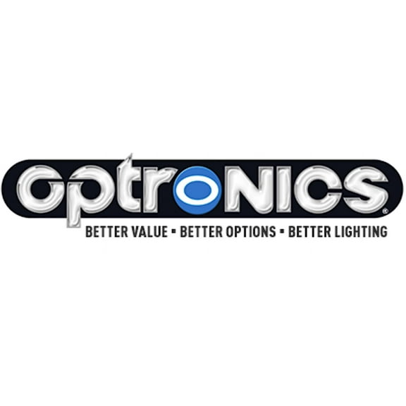 Optronics STL78RPGP Red Lens 6" Oval Sealed LED Light for Surface Mount