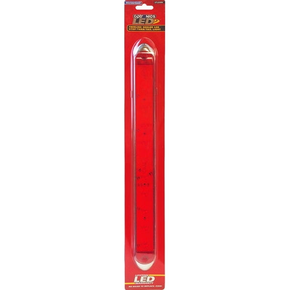 Optronics Thinline LED Stop / Turn / Tail Light Bar with Chrome Base