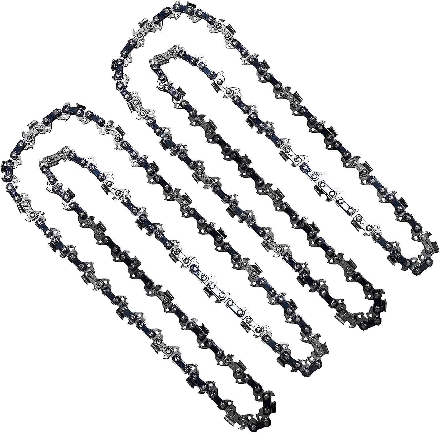 Opuladuo 2PC 18'' Chainsaw Chain for Worx WG304, WG304.1, WG304.2