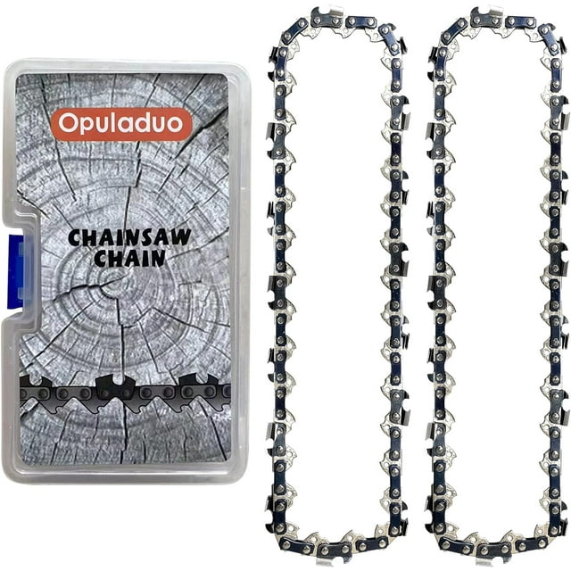 Opuladuo 2PC 8" Pole Saw Chain Replacement for 9.5'' Harbor Freight