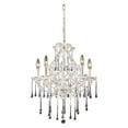 thumbnail image 1 of Opulence Chandelier-Accent Crystal:Clear,Finish:Antique White,Number of Lights:5, 1 of 2