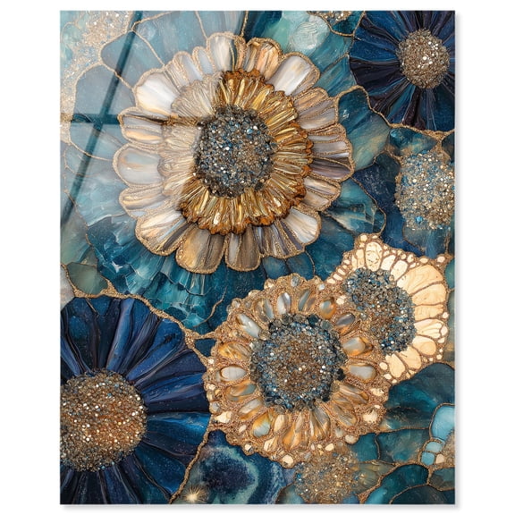 Opulent Geode I Acrylic Geodes Wall Decor by Art Remedy, Ready to Hang, 16 x 20