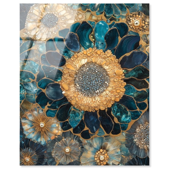 Opulent Geode II Acrylic Geodes Wall Decor by Art Remedy, Ready to Hang, 16 x 20