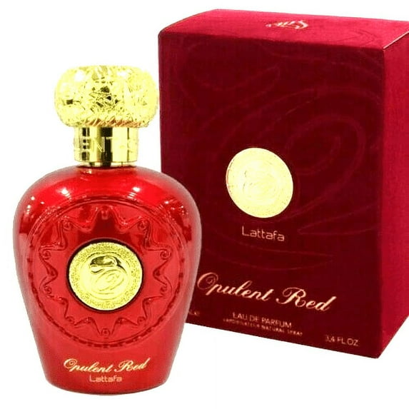 Opulent Red - Eau De Parfum Spray (100 ml - 3.4Fl oz) by Lattafa - 6 pack