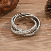 Opulent Snake Chain Bracelet Multi Strand Construction