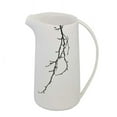thumbnail image 1 of Opulently Classy decorative Ceramic Pitcher, White, 1 of 2