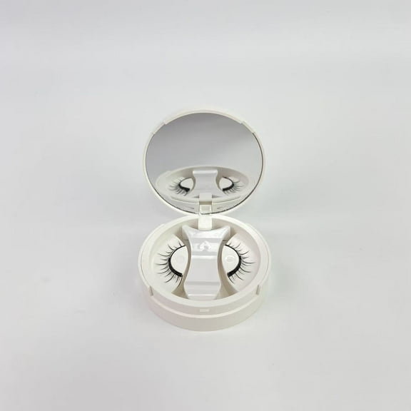 Opunnetyi false eyelashes,12 mm, Handmade, Refined Faux Silk, Contact Lens Friendly, Easy to Apply, Includes 1 Pair Reusable Strip Lashes