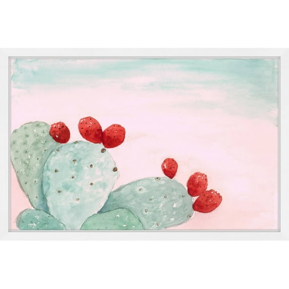 "Opuntia" Framed Painting Print