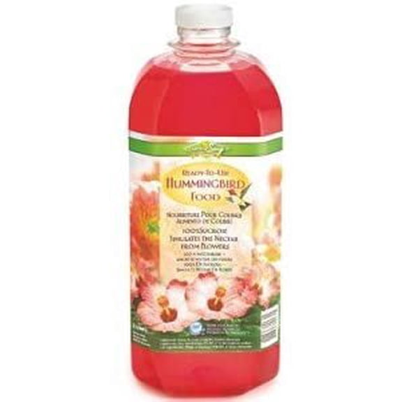 Woodstream Hummingbird Nectar Sucrose Garden Song Hummingbird Food - Ready-to-Eat - 64 oz