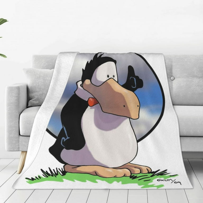 Opus The Penguin Blanket Stylish Cute Super Soft And Warm Furry Blanket For All Seasons