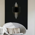thumbnail image 1 of Opviq , Uzun , Black / Silver Wall Lamp, 1 of 5
