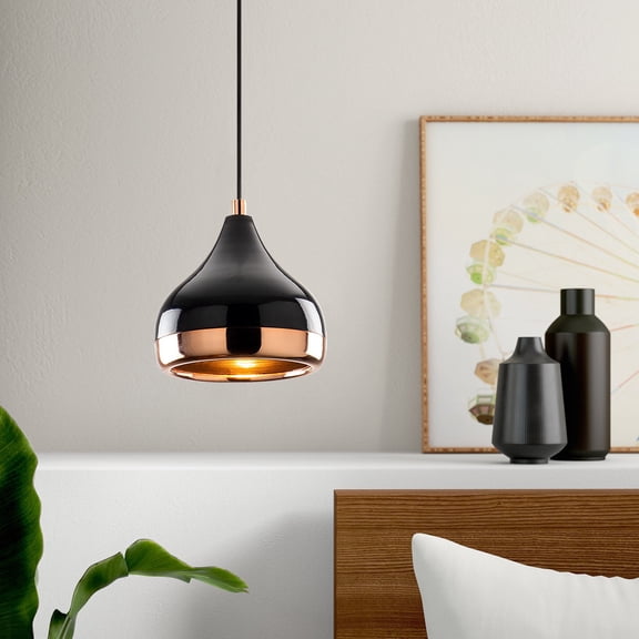 Opviq , Yıldo , Black / Copper Chandelier