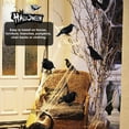 thumbnail image 1 of Opvise 1 Set Feathered Crow Statue Handmade Realistic Looking Foam Fake Crow Ornament E, 1 of 8