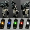 thumbnail image 1 of Opvise 12V 20A Car Auto Cover LED Light SPST Toggle Rocker On/Off Switch Control, 1 of 8