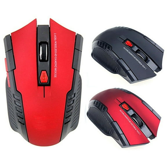 Opvise 2.4Ghz Mini Portable Wireless Optical Gaming Mouse for PC Laptop