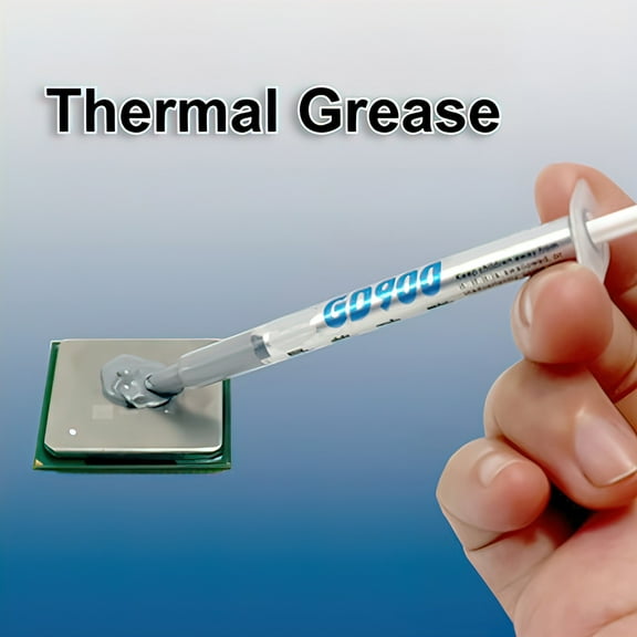 Opvise 3Pcs GD900 Thermal Paste Effective Low Consistency Compound CPU 4.8WM-K Cooling Grease for Motherboard