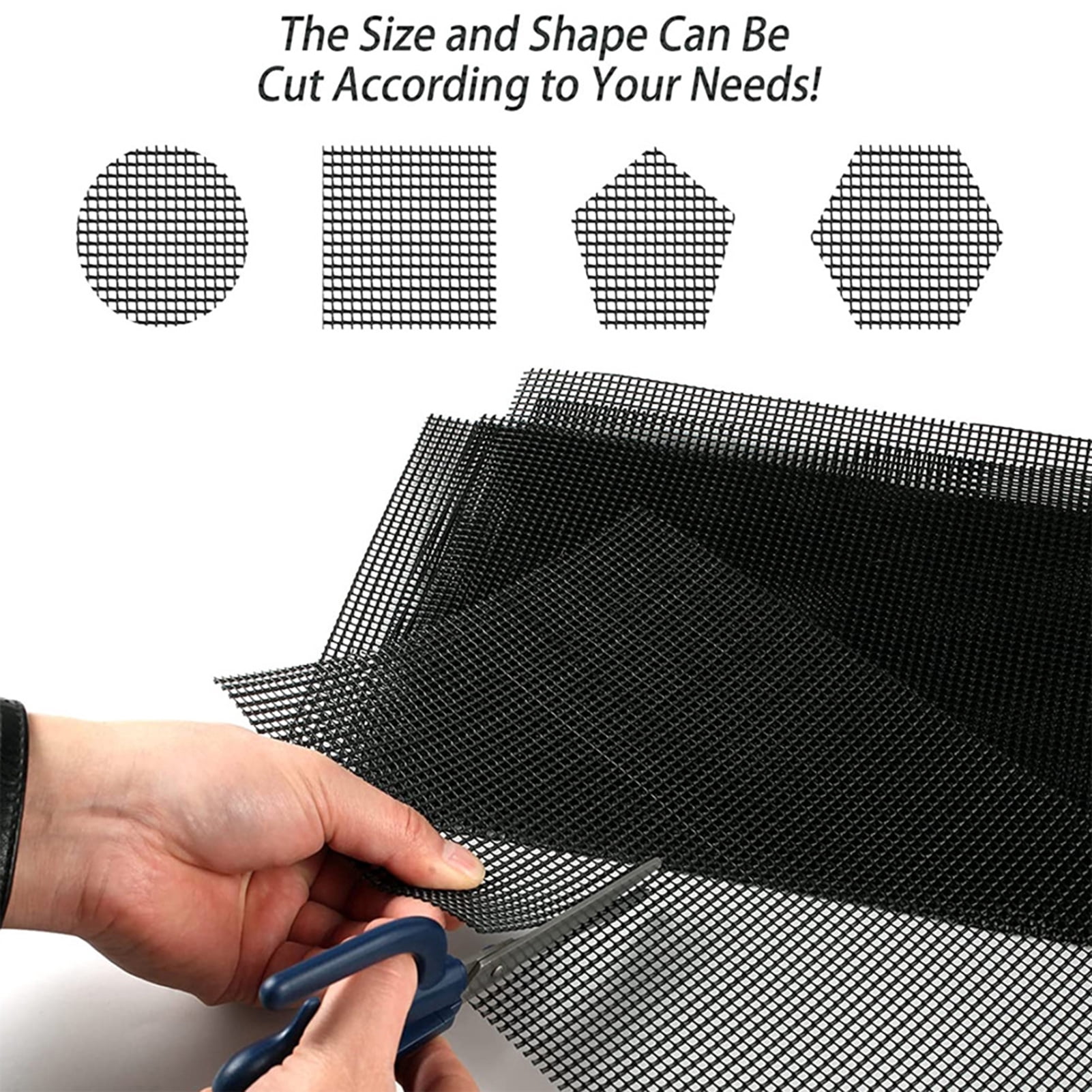 Opvise 5Pcs Net Mat Easy to Cut Good Air Permeability Glass Fiber ...