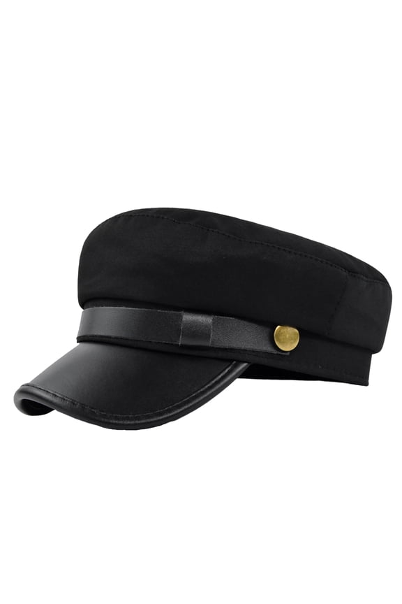 Beret Cap Wide Brim Retro Style Casual Cap Sun Keep Warm Head Wear Autumn Winter Cap Captain Hat Grey