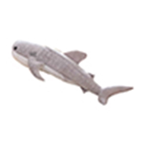 Opvise Cute Shark Plush Toy Big Fish Cloth Doll Whale Stuffed Children Birthday Gift Blue