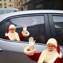 Opvise D-1243 Window Sticker Santa Claus Series Waterproof Car-styling Christmas Window Decal for Car