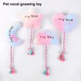 thumbnail image 1 of Opvise Interactive Squeaky Dog Toy Built-in Sound Bite Resistant Teeth Grinding Relieve Boredom Squeaky Chew Toy for Dogs Love Heart, 1 of 8