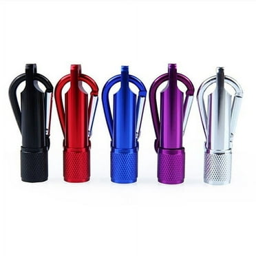 Opvise Outdoor Mini LED Flashlight Carabiner Clip Keychain Portable Sports Torch Lamp