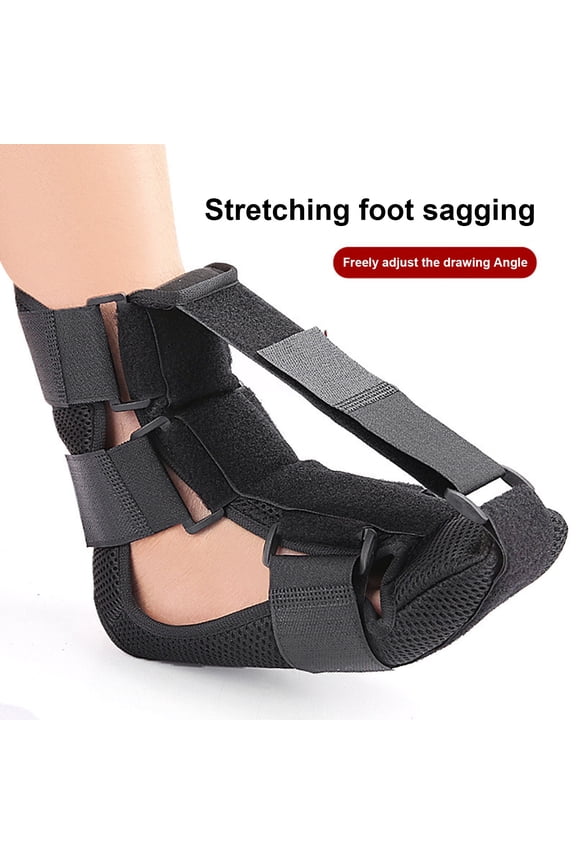 Plantar Fasciitis Night Splint Adjustable Sponge Padding Women Men Ankle Arch Support Stretch Boot Tendonitis Relief Sleeping Foot Drop Brace