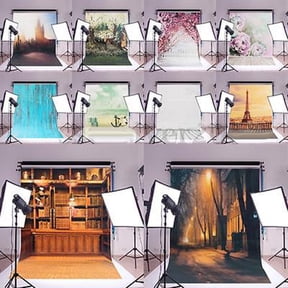 Opvise Screen Photo Studio 3D Pattern Photography Photo Backdrop Background Decor