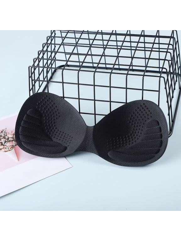 Swimsuit Padding Inserts Foam Triangle Sponge Pads Chest Cups Breast Bra Chest Pad Bikini One-piece Padded Women Clothes Accessories White