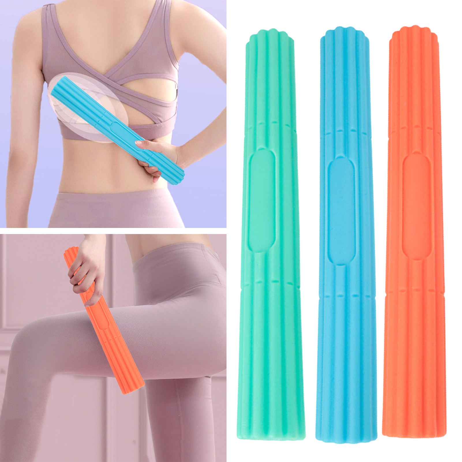 Flex Therapy Bar & Grip Strength Trainers Set - 13 Resistance Levels For Hand, Wrist, Forearm Pain Relief & Strength