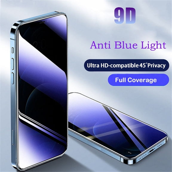 Opvise Tempered Film Highly Clear Anti-scratch Explosion-proof Anti-fingerprint Oil-proof Anti-spy Ultra-thin Phone Screen Privacy Protective Glass for iPhone 14 13 Pro Plus Pro Max Mini