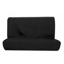 Opvise Universal Car Rear Back Seat Protective Waterproof Nylon Cover Cushion Protector Black