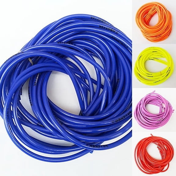 Opvise Universal Motorcycle Bike 1M Petrol Fuel Hose Gas Oil Pipe 5mm 8mm O D Tube
