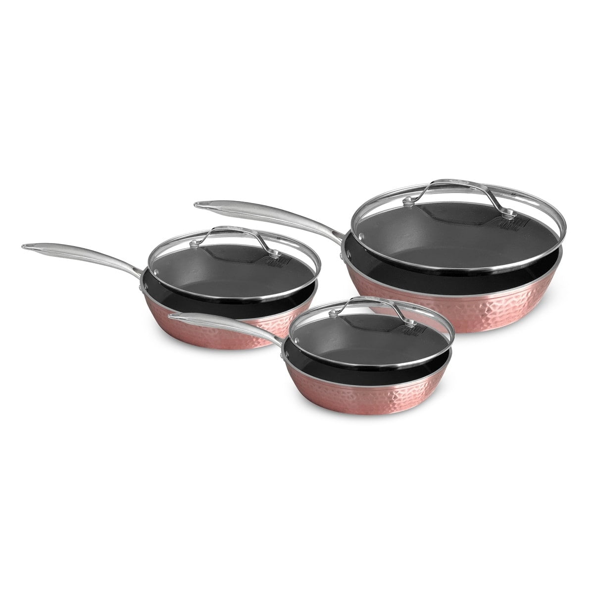 Koch Systeme CSK 10 + 12 Nonstick Frying Cookware Set with Lids NEW -  household items - by owner - housewares sale 