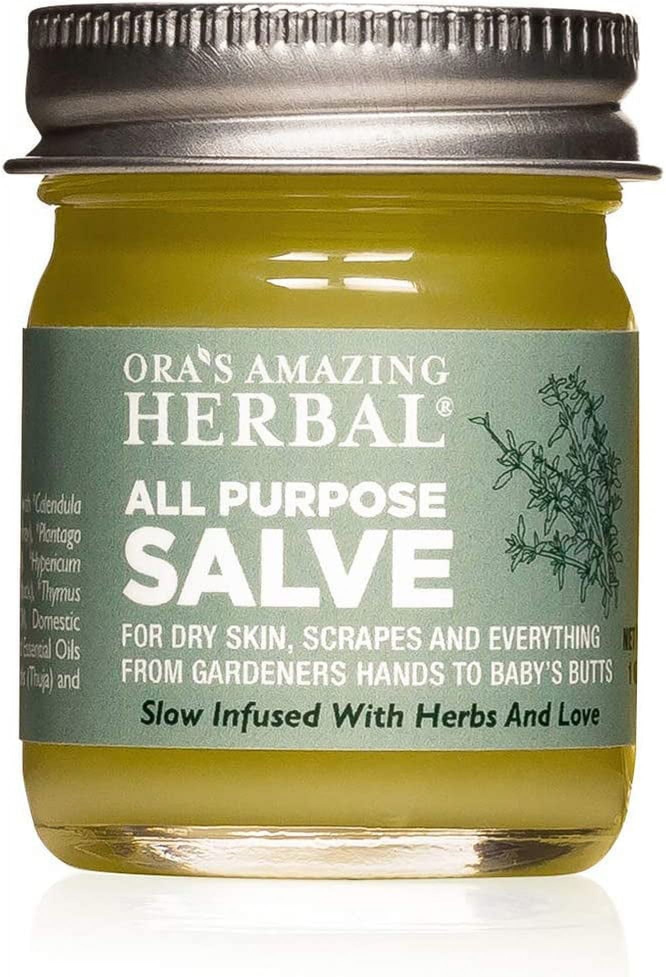 Ora’s Amazing Herbal, All Purpose Salve, Natural Hand Cream & Paraben