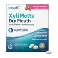 OraCoat XyliMelts Dry Mouth Relief Moisturizing StickOn Melts Berry