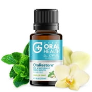 OraRestore Tooth and Gum Oil - Essentail Oil, Blend Vanilla Mint Flavor