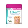 thumbnail image 1 of OraVet Dental Care Hygiene Fresh Chews for Large Dogs, over 50 lbs, 30 Count, 1 of 10