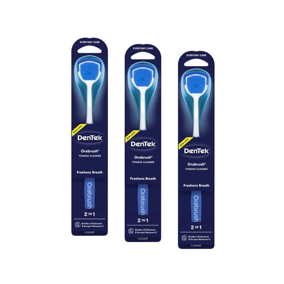 Orabrush Tongue Cleaner Scraper (Pack of 3)