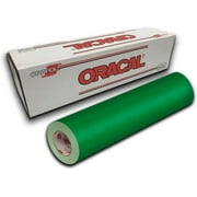 Oracal 651 Permanent Self-Adhesive Premium Craft Sticker Vinyl 12" x 10ft Roll - Light Green