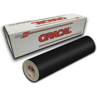 Cricut Premium Vinyl - Removable, 12 x 180 Adhesive Decal Bulk Roll - Black