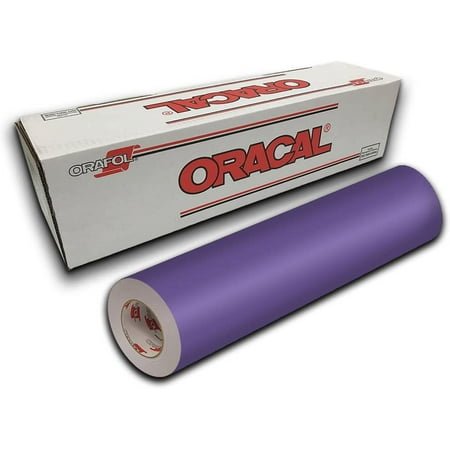 Oracal 651 Permanent Self-Adhesive Premium Craft Sticker Vinyl 12" x 5ft Roll - Lavender